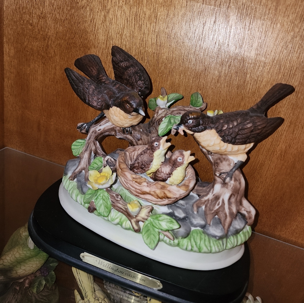Wellington Collection Porcelain Birds